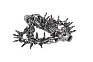 ROM Kettingklopper, spikes, 4-slag, aansluiting 16mm veer